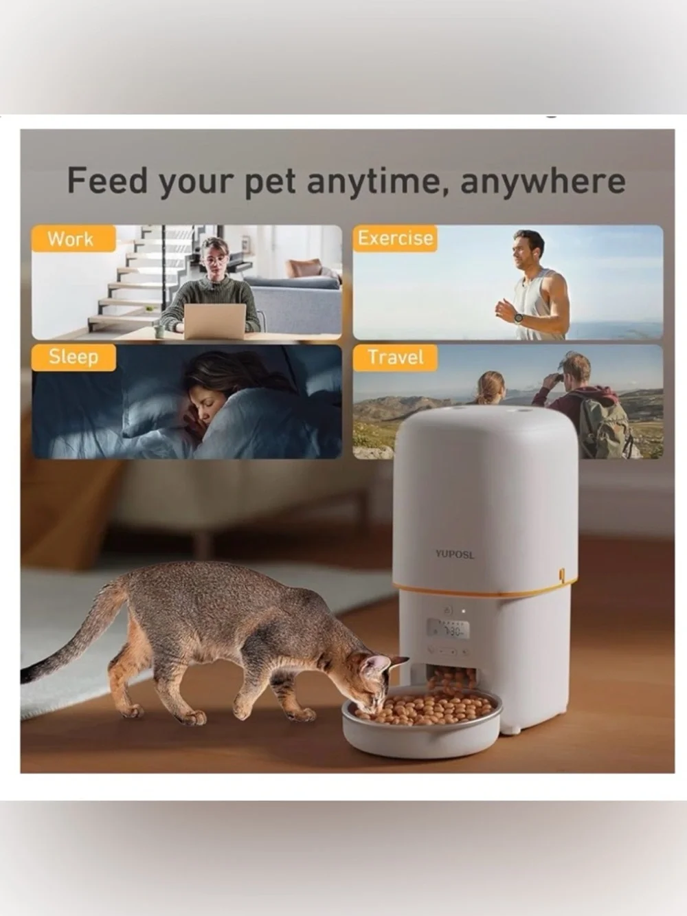 Yuposl automatic cat